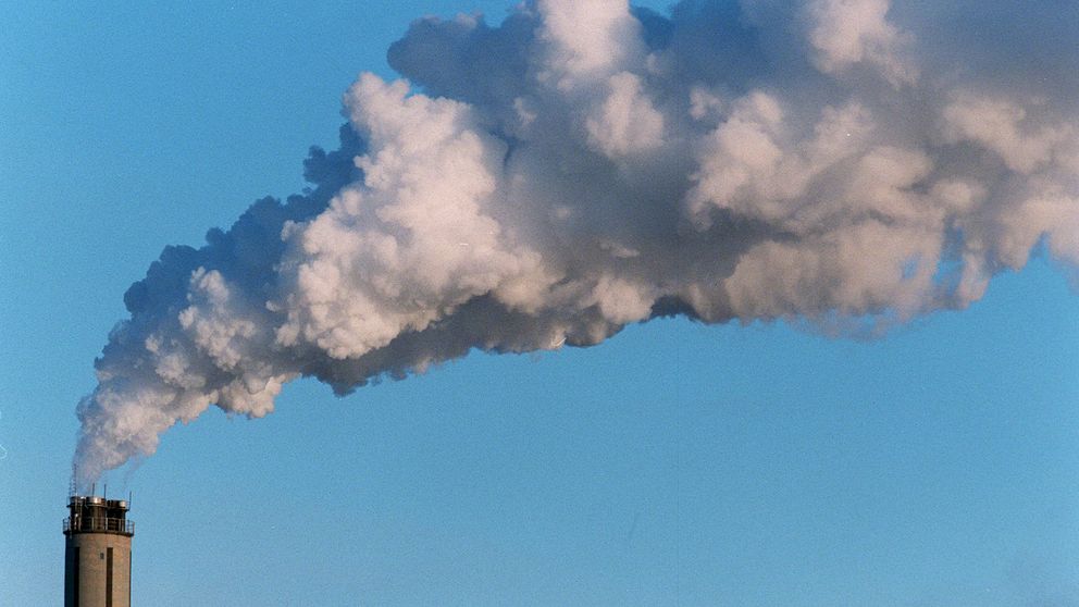 Utsläppen av luftföroreningar i Sverige har minskat kraftigt sedan 1990. Arkivbild.