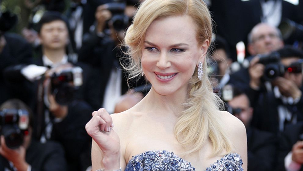 Nicole Kidman på röda mattan i Cannes.