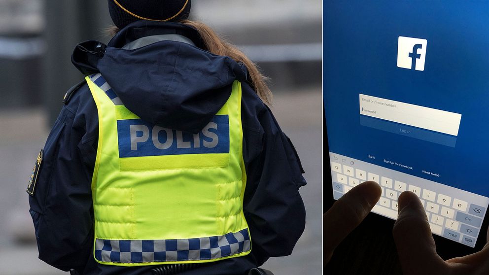 En polis och en telefon