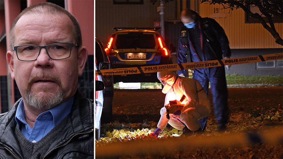 Lars Franzell, chef för polisens enhet för grova brott i Eskilstuna