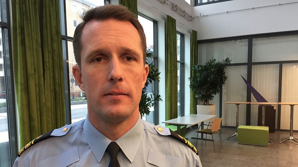 Mattias Sigfridsson, biträndande polisområdeschef i Malmö.