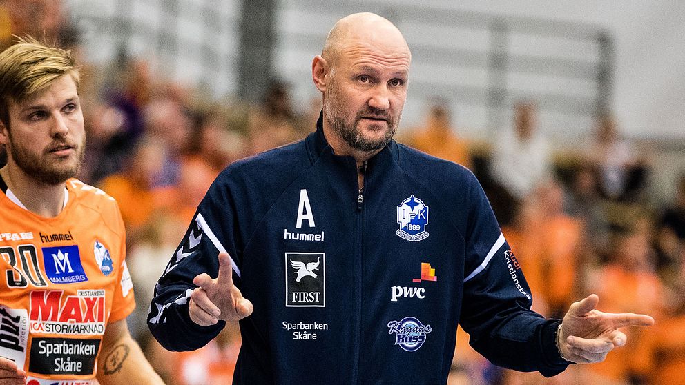 Kristianstads tränare Ola Lindgren.