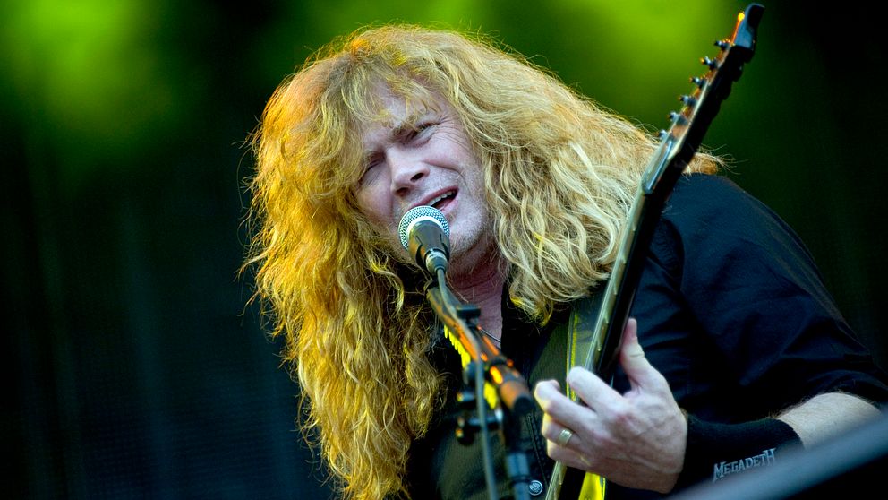 Dave Mustaine och hans Megadeth.