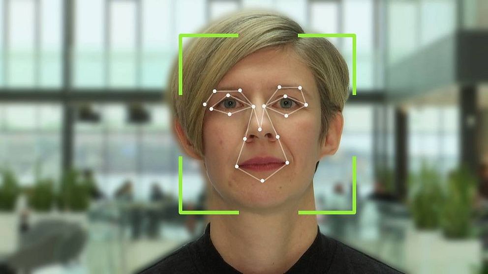 Fredrika Ling är designchef vid företaget som har tillverkat systemför ansiktsigenkänning.