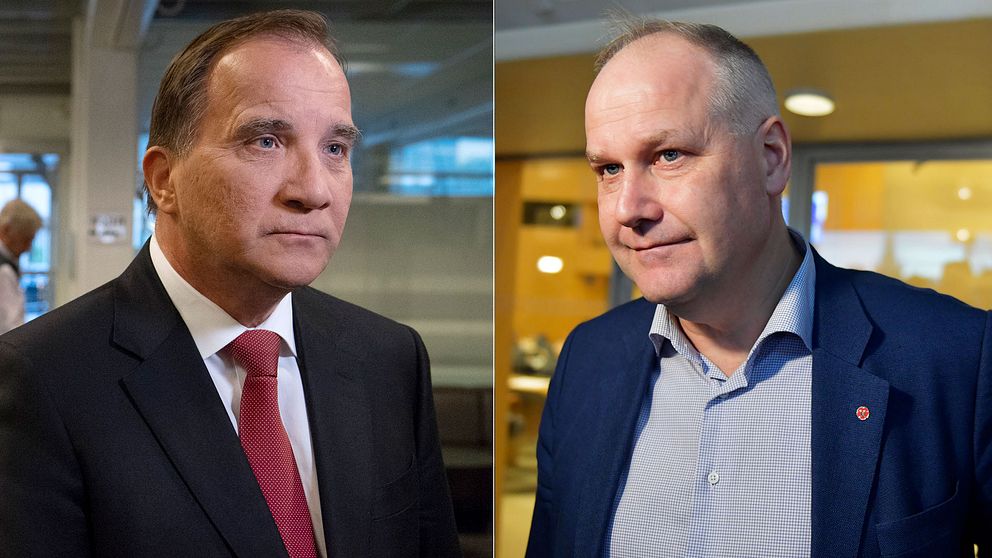 Stefan Löfven och Jonas Sjöstedt