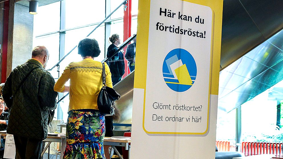 Över en miljon svenskar har förtidsröstat i årets EU-val.