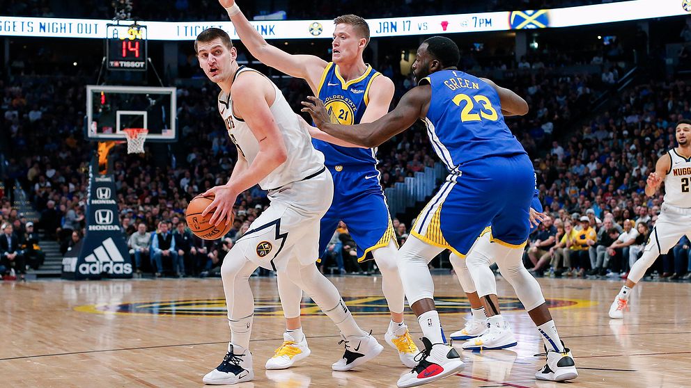 Jonas Jerebko och hans Golden State fick stopp på Denver.