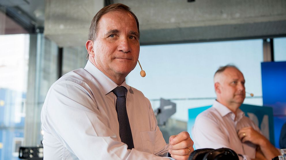 Stefan Löfven (S) och Jonas Sjöstedt (V)