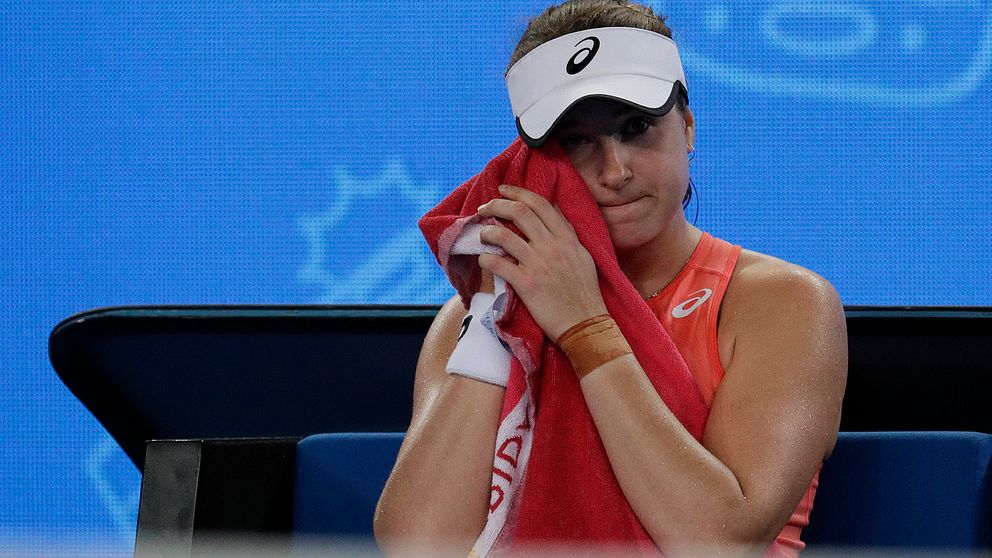 Rebecca Peterson har spelat färdigt i Australian Open.