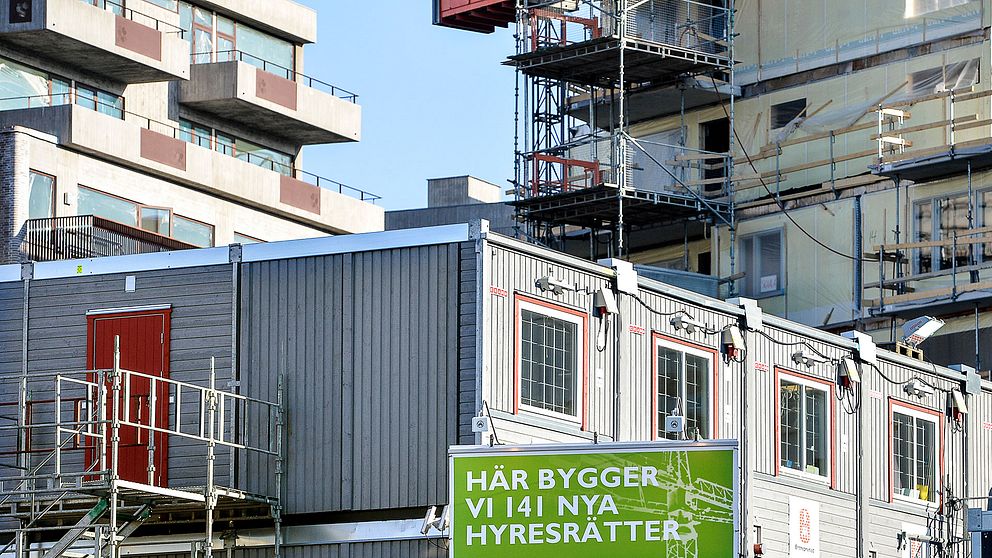 Bostadsområdet Norra Djurgårdsstaden i nordöstra Stockholm.