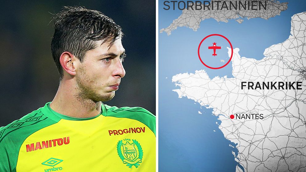 Emiliano Sala skrev i helgen på ett nytt kontrakt för Premier league-klubben Cardiff city, han saknas sedan måndagskvällen då planet han färdades i förlorade kontakten över Engelska kanalen.