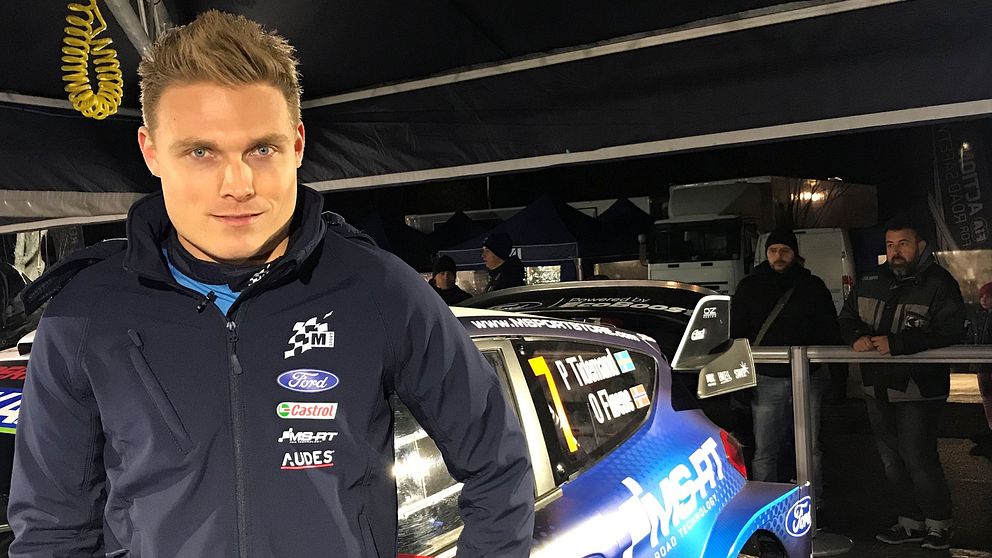 Rallyföraren Pontus Tidemand på plats i Monte Carlo för WRC-premiären.