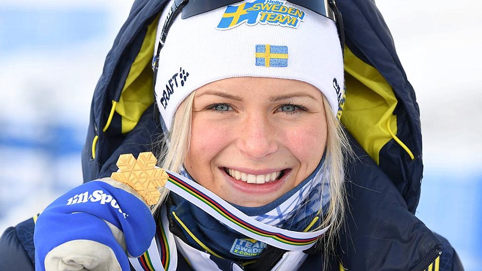 Frida Karlsson tog nytt JVM-guld