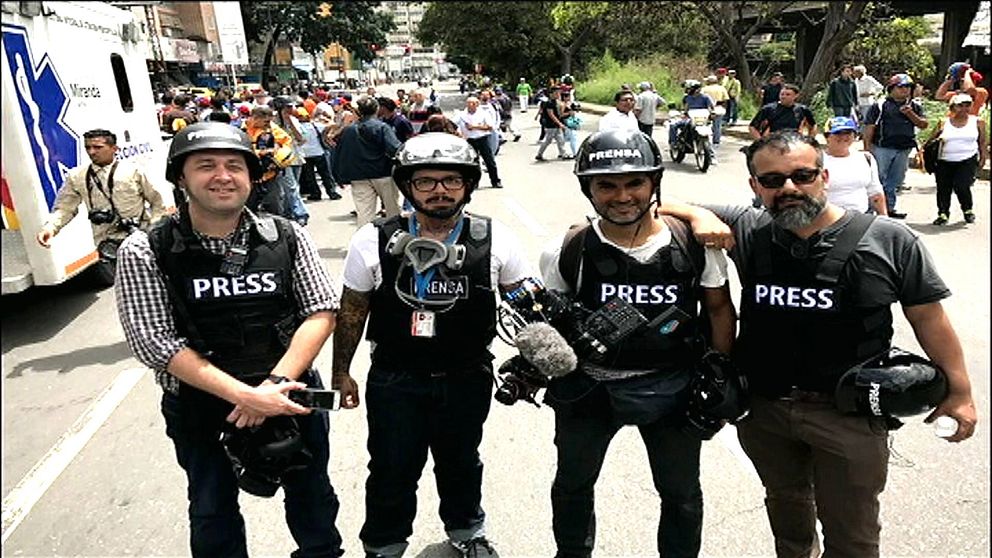 journalisten och internetaktivisten Melanio Escobar rapporterar från Caracas.