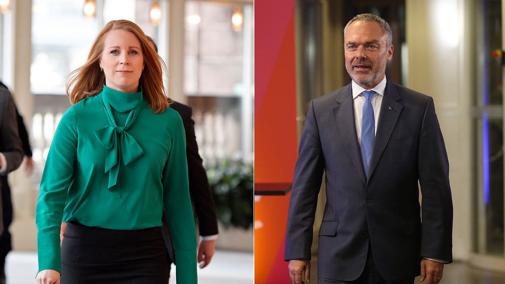 Annie Lööf och Jan Björklund