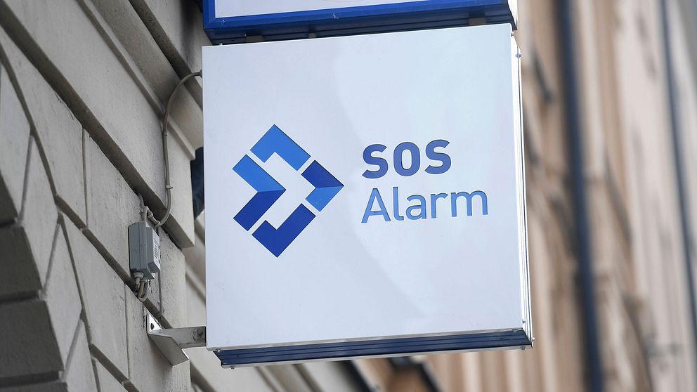 SOS Alarm på Malmskillnadsgatan i Stockholm.