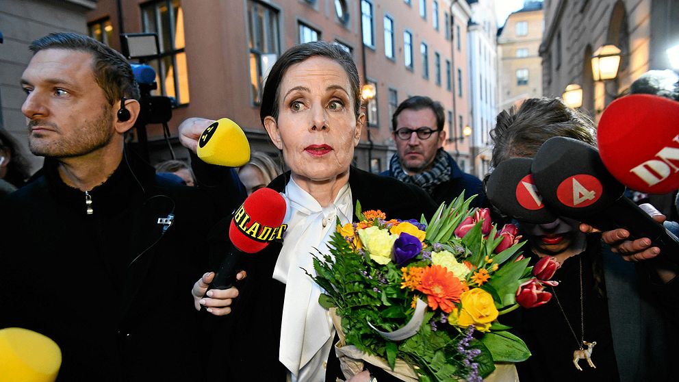 Sara Danius lämnade Akademien i april 2018.