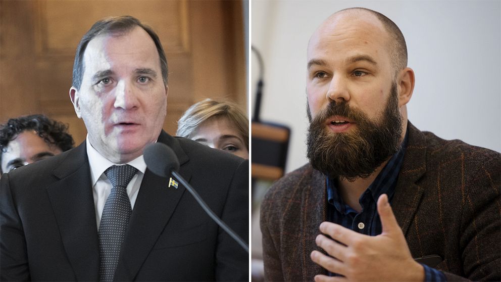 Stefan Löfven och Daniel Suhonen.