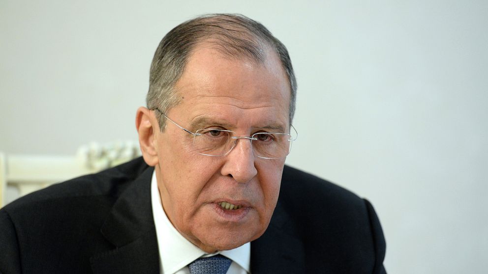 Arkivbild: Rysslands utrikesminister Sergej Lavrov.