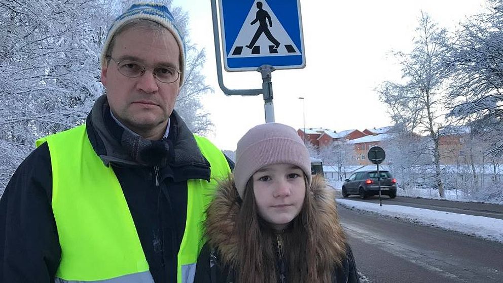 Robert Moldén och hans dotter Marie Moldén.