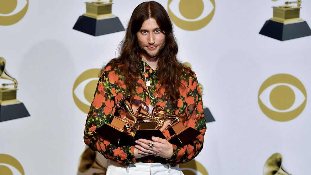 Ludwig Göransson prisades trippelt på årets Grammygala.