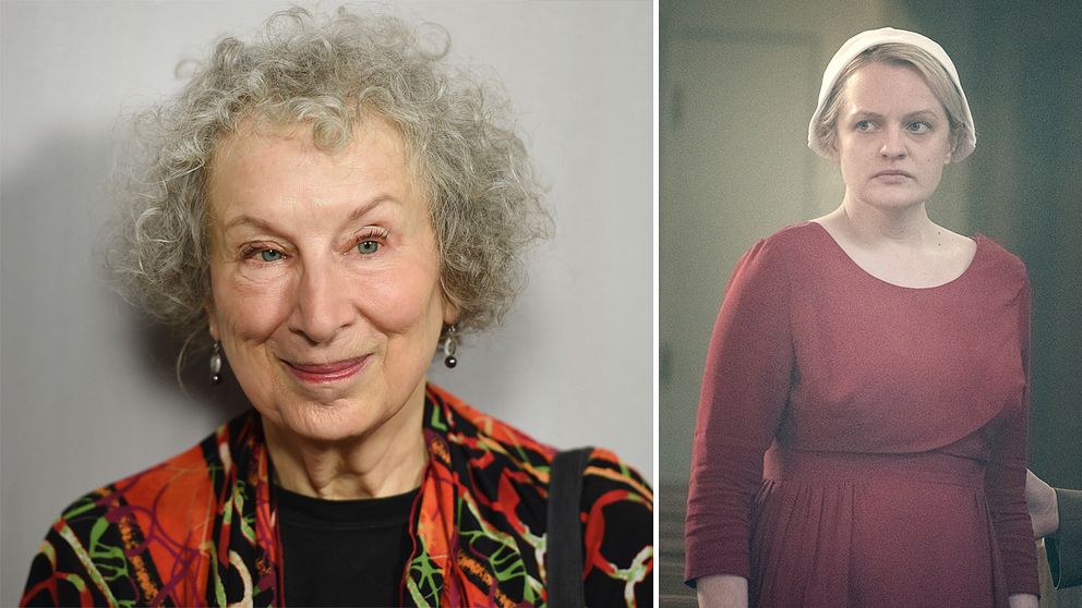 Margaret Atwood och Elisabeth Moss.