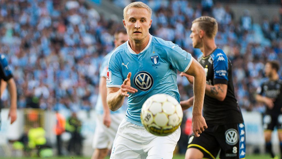 Franz Brorsson missar MFF:s match mot Chelsea.