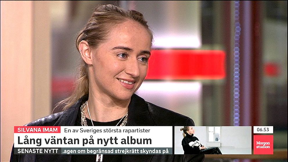 Silvana Imam intervjuas i Morgonstudion.