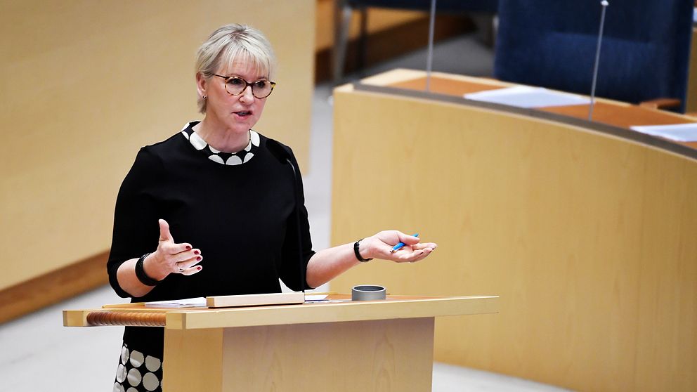 Utrikesminister Margot Wallström (S)