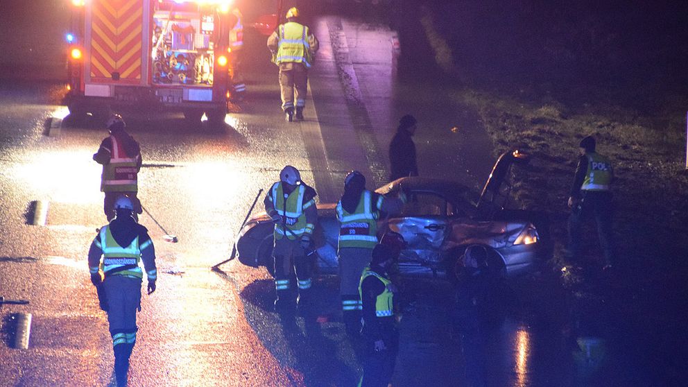 Två bilar var inblandade i en olycka i Malmö på tisdagskvällen.