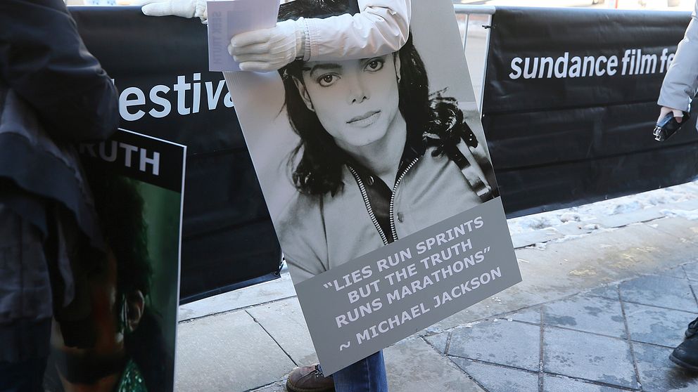 Michael Jackson-fans protesterade när dokumentären ”Leaving Neverland” hade premiär under Sundancefestivalen tidigare i år.