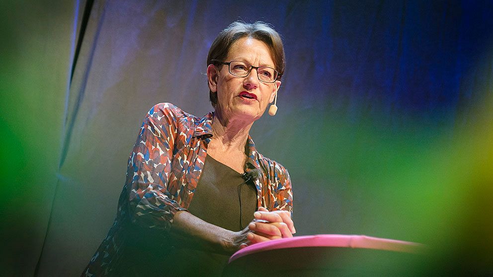 Fi-ledaren Gudrun Schyman.