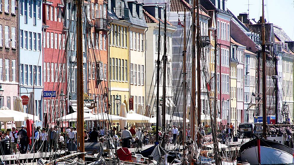 Köpenhamns pittoreska Nyhavn. Den danska huvudstaden har valts till världens bästa stad att bo i.