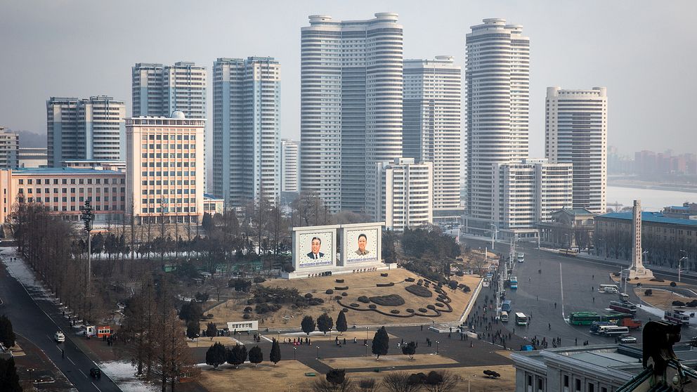 I Pyongyang kan man märka av en ekonomisk tillväxt.