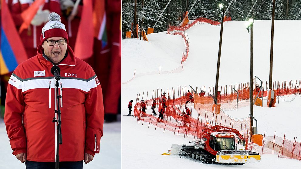 Vd Niklas Carlsson får kraftig kritik för det ekonomiska misslyckandet under VM i Åre.