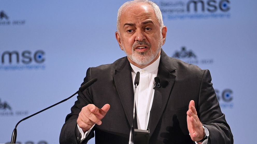 Irans utrikesminister Mohammad Javad Zarif
