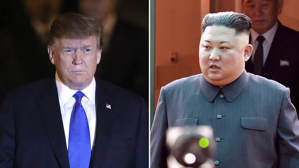 Donald Trump och Kim Jong-Un