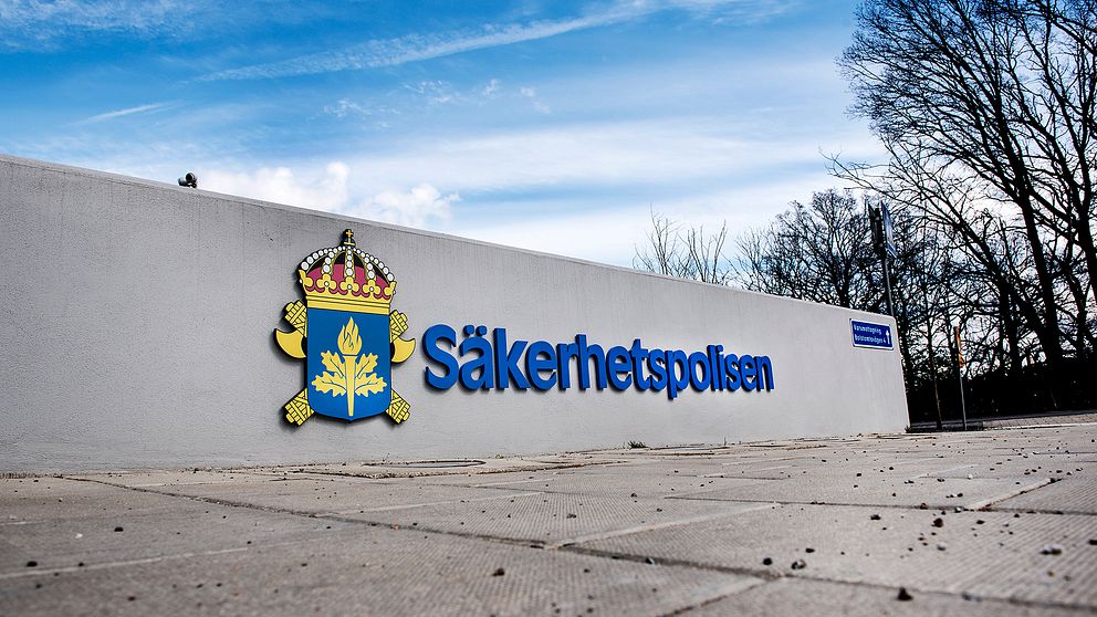 En person har anhållits misstänkt för olovlig underrättelseverksamhet mot Sverige. Arkivbild.