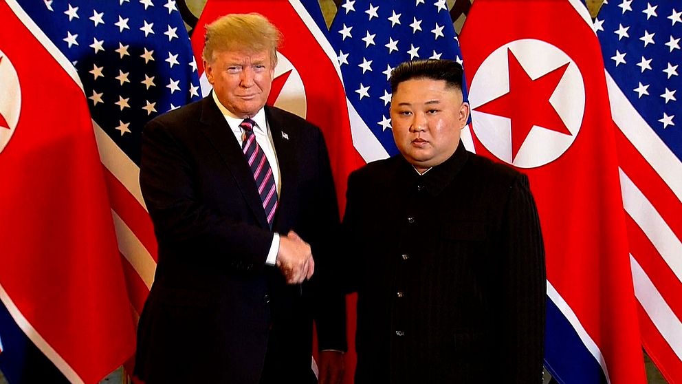 USA:s president Donald Trump möter den nordkoreanske ledaren Kim Jung Un i Vietnamn