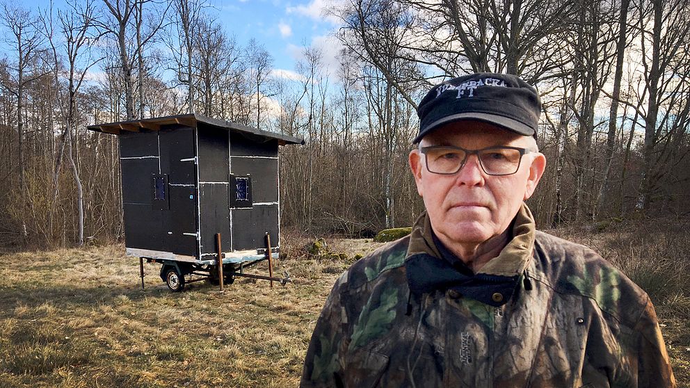 Bonde Nilsson är kommunjägare i Kungsbacka och vittnar om det ökade problemet med vildsvinen
