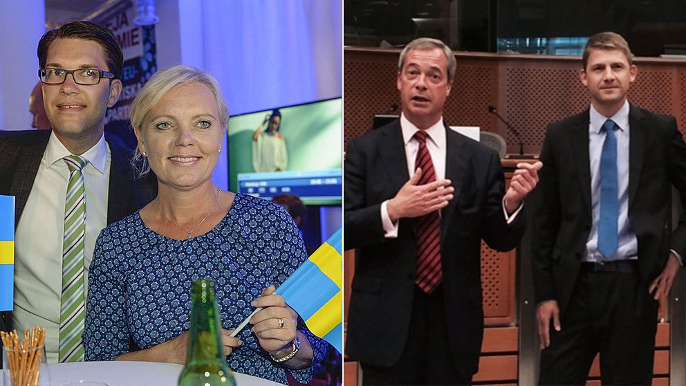 I dag presenterades Sverigedemokraternas nya EU-grupp, och Kristina Winberg från SD kommer bland annat att samarbeta med EU-moståndaren Nigel Farrage, från engelska UKIP.