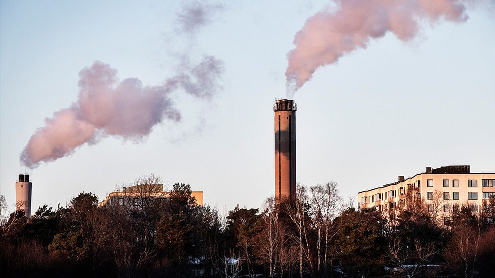 Det koleldade Värtaverket i Hjorthagen i Stockholm.