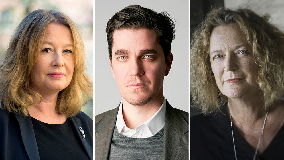 Aftonbladets kulturchef, Rysslandsexperten Martin Kragh och Aftonbladets publisher Lena K Samuelsson