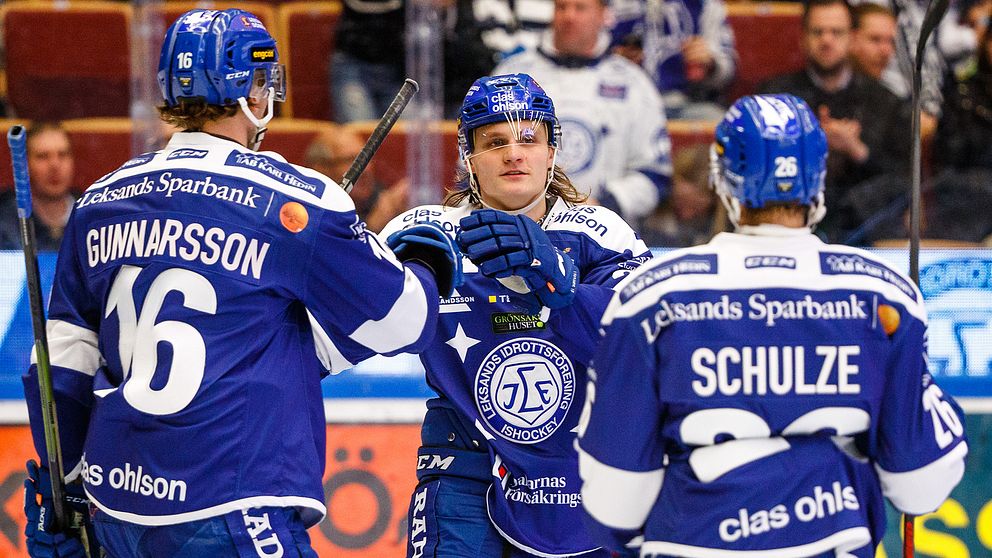 Anton Karlsson jublar efter 3-0