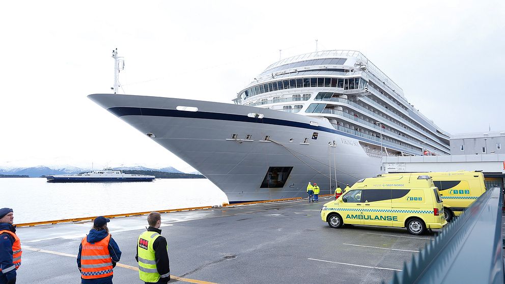 Kryssningsfartyget Viking Sky