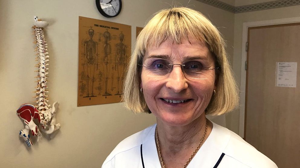 Foto på distriktsläkaren Lillemor Nyberg.