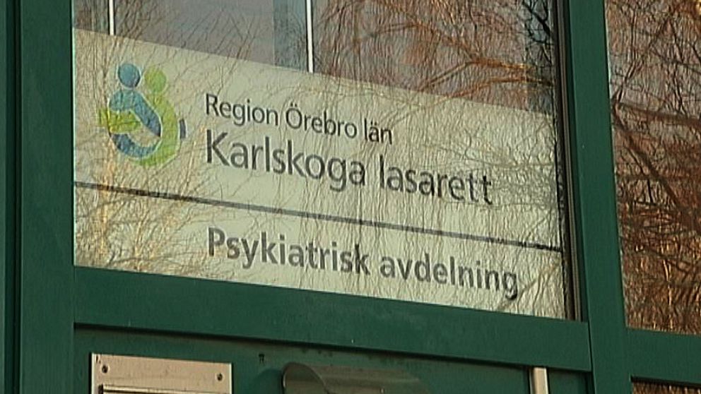 Psykiatriska avdelningen på Karlskoga lasarett.