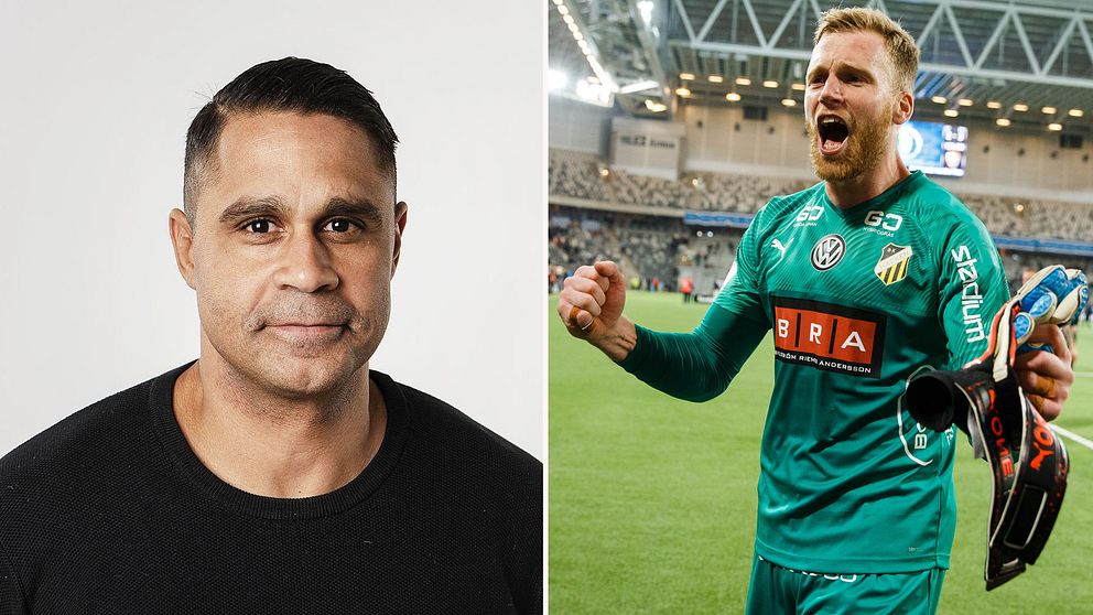 SVT Sports Daniel Nannskog lanserar Häckens målvakt Peter Abrahamsson, 30, som landslandsaktuell.