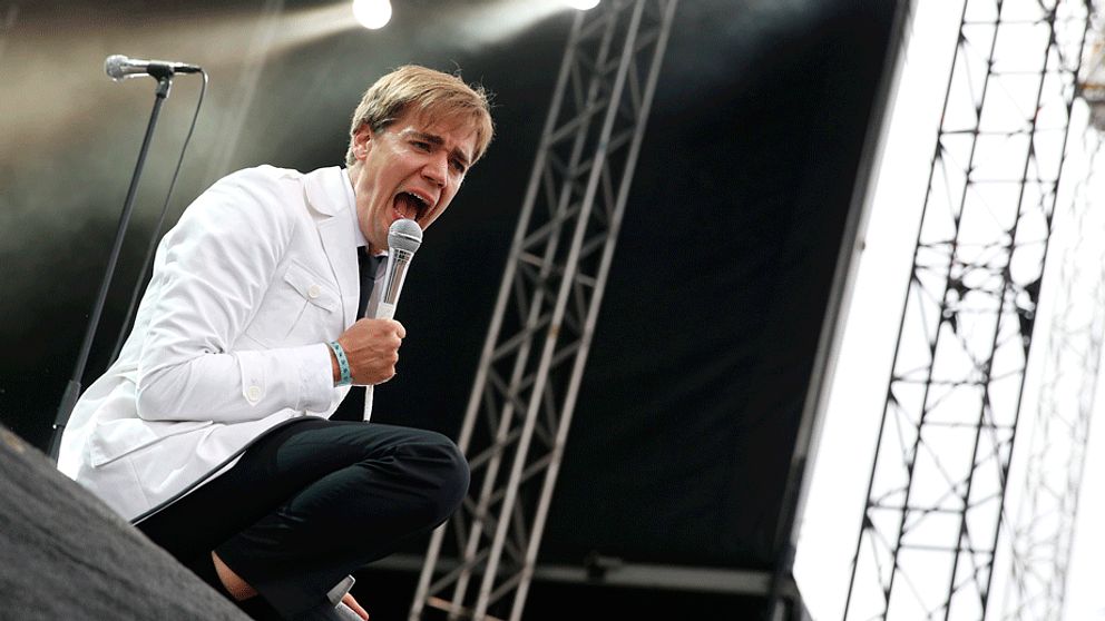 The Hives på Bråvalla-festivalen tidigare i sommar.