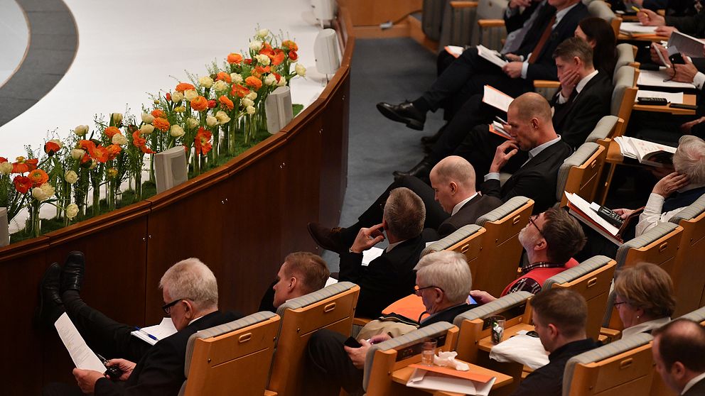 Personer på Swedbanks bolagsstämma den 28 mars